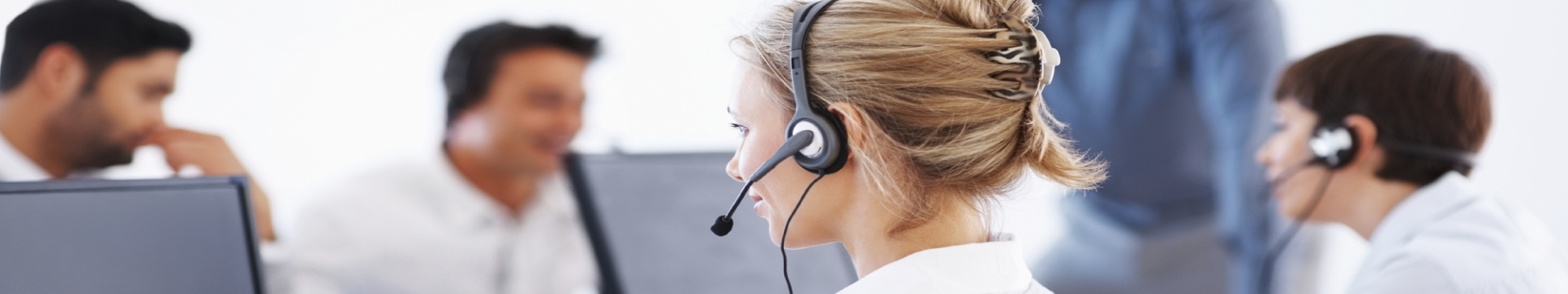 call centre slider